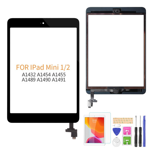 A-mind Screen Replacement For iPad Mini 1 A1432 A1454 A1455/