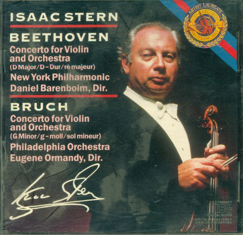 Cd. Beethoven / Bruch : Violin Concertos - Stern
