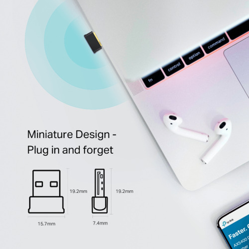 Tp-link Archer T2ub Nano Adaptador Wifi Ac600 Bluetooth Usb