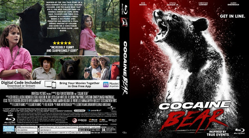 Cocaine Bear 2022 En Bluray. Audio Ing/esp. Lat 5.1