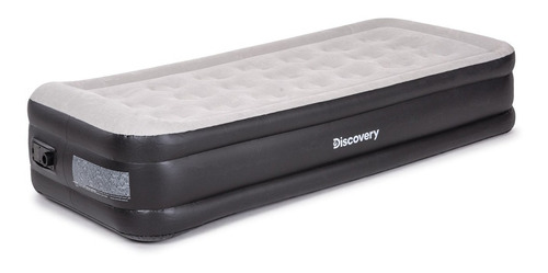 Colchón Cama Inflable Eléctrico Twin Discovery (1,5 Plazas) Color Gris