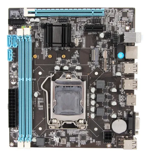 Placa Base Micro Atx H61 Lga 1155 Ddr3 Para Videojuegos