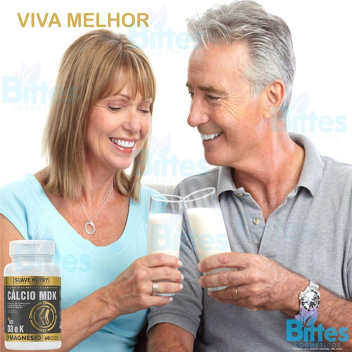 Cálcio Mdk Suave Nutri Suplemento Alimentar Vitamina D3 E K