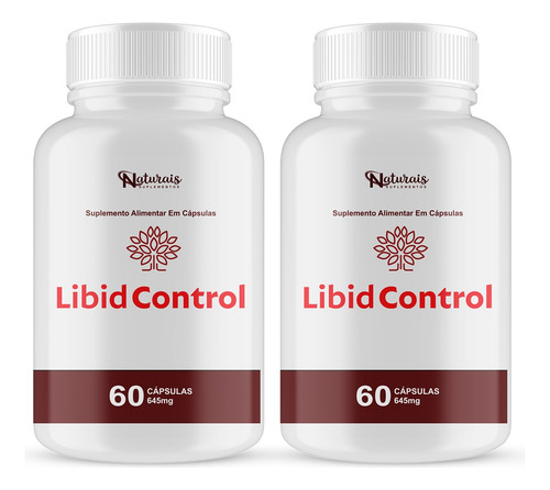 Libid Control Suplemento Alimentar 60 Cáps - Fórmula Natural