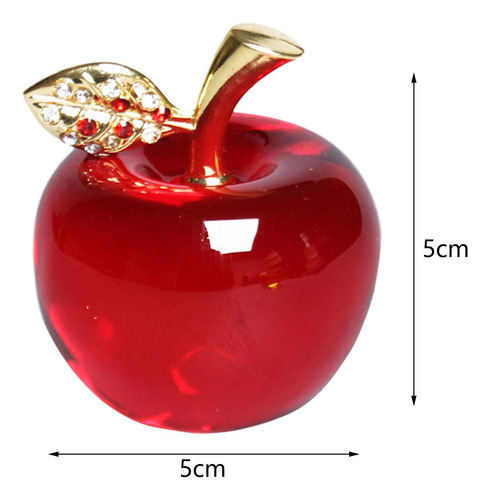 2 Figuras De Manzanas, Pisapapeles, Adorno De Frutas,