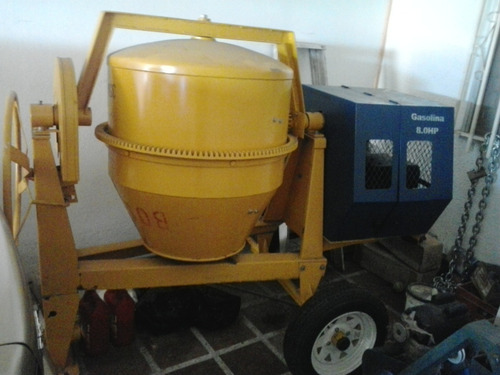 Imagen 1 de 2 de Trompo Mezclador De Concreto 350lts, Motor A Gasolina 8.0hp