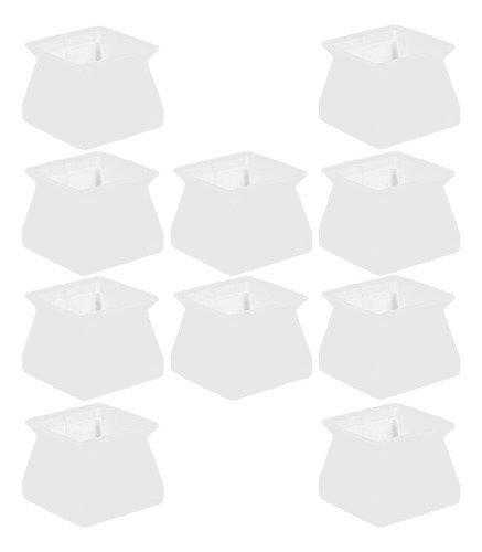 Alfombrilla De Silicona Para Silla De Escritorio, 10 Unidade