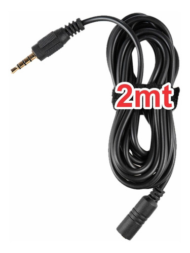 Microfone Duplo De Lapela P/ Celular Smartfhones + Extensão