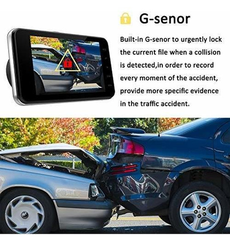 Dash Cam Front And Rear Nine Cube 1080p Hd Recorder,car 4 