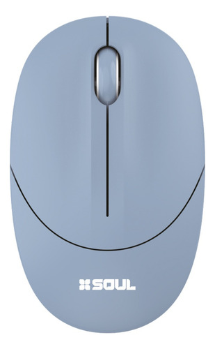Mouse Inalámbrico Soul Omw250 Varios Colores Celeste