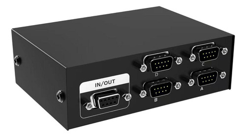 Impresora Db9 Pin Serial Rs232 Interruptor 4 Puerta