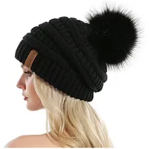 Comprar Gorros Sombreros Y Boinas Para Invierno Talla Única Negro