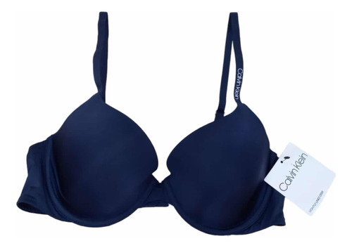 Brasier Calvin Klein Original Talla 36 B Color Azul Oscuro