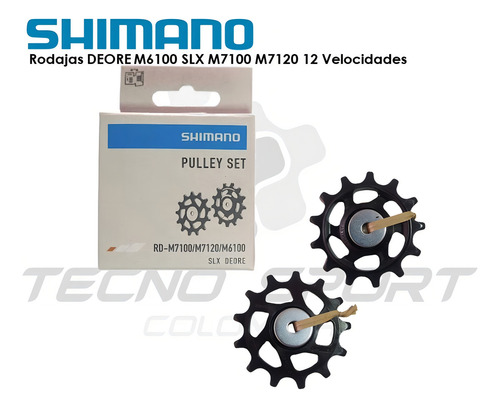 Rodaja Tensor Shimano Deore Slx 12 Velocidades Roldana Mtb