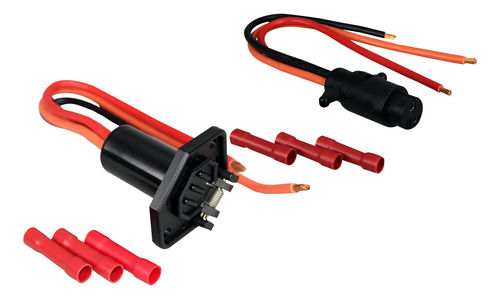 Juego Conector Para Barco 3 Cable Calibre 8 12 24 V