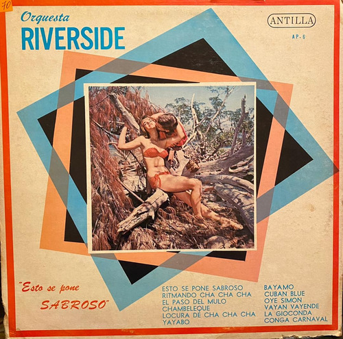 Disco Lp - Orquesta Riverside / Esto Se Pone Sabroso. Album