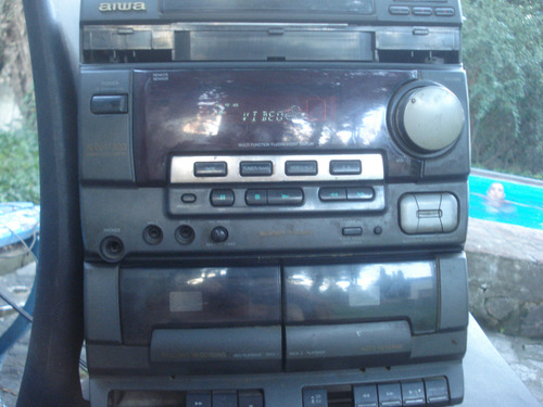 Minicomponete Aiwa Cx-nv300lh Negro 60 W (Usado)
