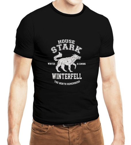 Playera Hombre House Stark Game Of Thrones Envío Gratis