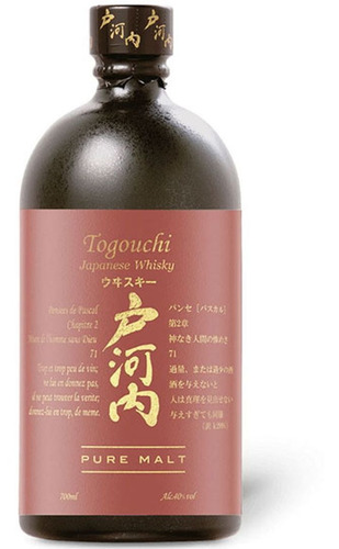 Whisky Togouchi Pure Malt 700 Ml
