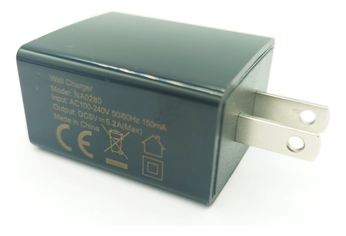 Cargador Fuente 5v 2a Usb 3.0 A Micro Usb Y Usb-c