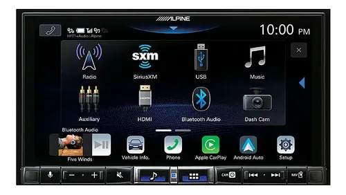 Carpuride 9インチApple CarPlay Android Auto Receptor Alpine Ilx-507 7pol Android Auto Apple Carplay | Frete grátis