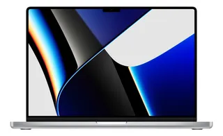 Apple MacBook Pro (16 pulgadas, Chip M1 Pro de Apple con CPU de 10 núcleos,, 16 GB RAM, 512 GB SSD) - color plata - Distribuidor Autorizado