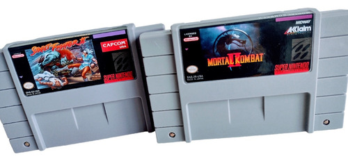 Street Fighter 2 E Mortal Kombat 2