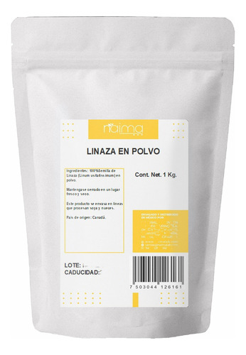 Linaza Molida 1 Kg Calidad Premium Granel