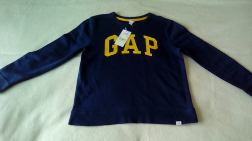 Poleron Liso Marca Gap Original Para Niño Talla L