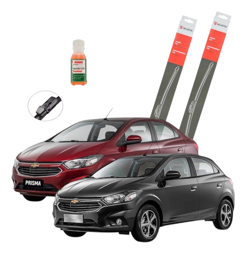Kit Plumillas Limpiaparabrisas 24 Y 14 Chevrolet Onix Prisma