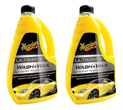 Meguiars Ultimate Wash & Wax - Kit De Limpieza Para El Cuid.