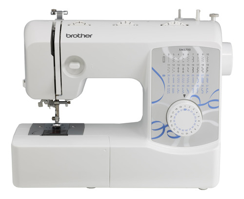 Brother Máquina De Coser Xm, 37 Puntadas Integradas, 5 Pie.