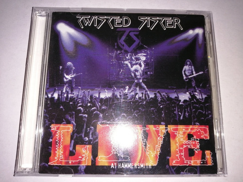 Twisted Sister - Live At Hammersmith Cd Usa Ed 1995 Mdisk (Usado)