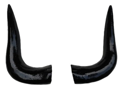 Diadema Sintética Con Forma De Cuerno De Toro (bk-m) De Plás