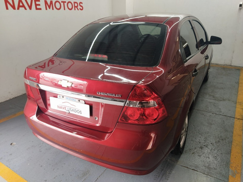 Chevrolet Aveo Ls 1.6 Con Gnc 2011 Bordo Jrv