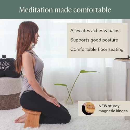 Banco De Meditación Plegable Moderno Y Consciente - Banco De