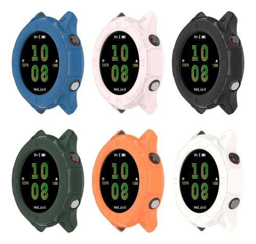 Funda De Tpu Para Reloj Garmin Forerunner 955, Verde Oliva