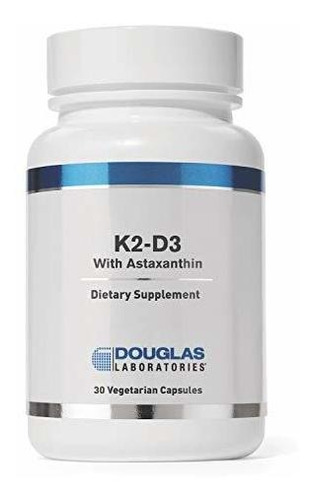 Suplemento - Douglas Laboratories - K2-d3 Con Astaxantina - 
