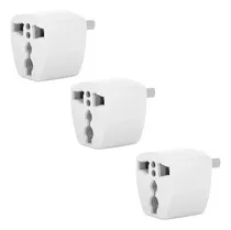 Comprar Kit 3x2 Adaptador Enchufe De Corriente Enchufe Eeuu