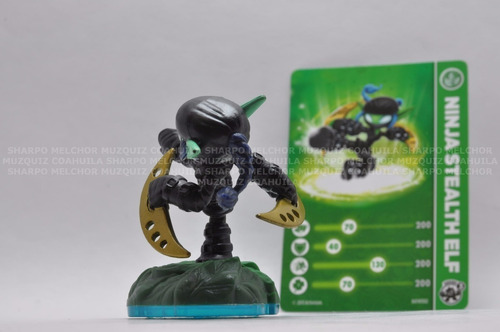Figura Skylanders Ninja Stealth Elf Swap Force Life (Usado)