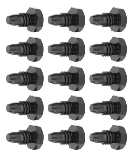 15pcs Bilhar Inferior Borracha Plug Proteção Pad Pólo Cauda