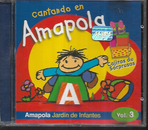 Adriana Szuster Album Cantar Con Amapola Vol.3 Leader Cd
