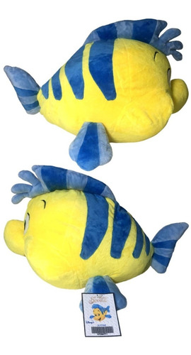 Imagem 3 de 5 de Pelúcia Disney Peixe Linguado A Pequena Sereia Original