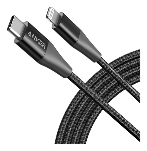 Cable Usb C A Lightning Powerline Ii De Nailon Trenzado Para