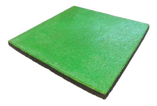  Baldosa De Caucho Epdm Premium No Tóxico 50 X 50 X 3 Cm