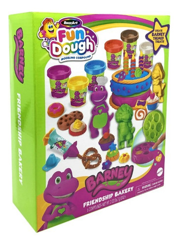 Barneys Set Plastilina Softee Dough Moldes Pasteleria / B Multicolor