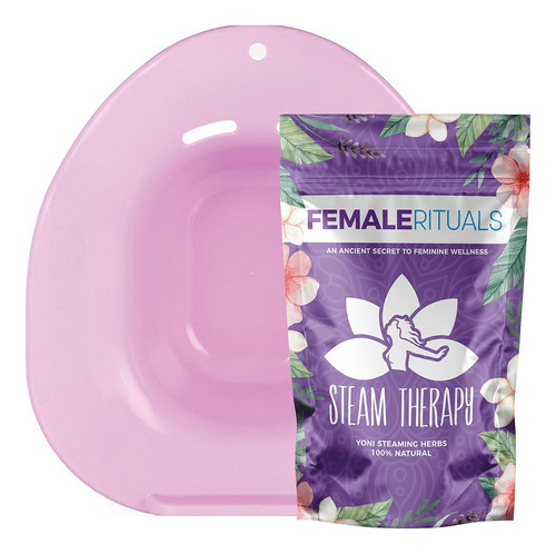 Female Rituals - Kit De Asiento De Vapor Yoni Con Hierbas De