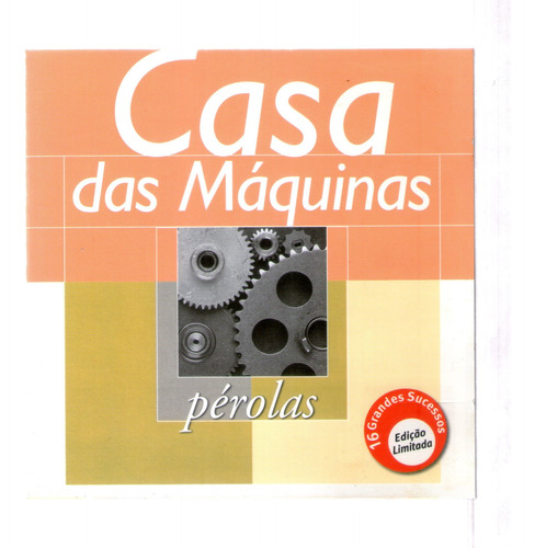 Cd Casa Das Máquinas - Pérolas 
