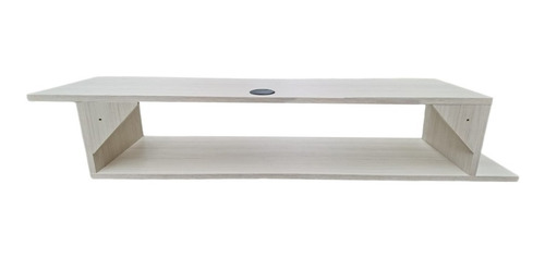 Imagen 4 de 9 de Repisa Mueble Flotante Modelo Z Para Equipos De Tv 100 X 25