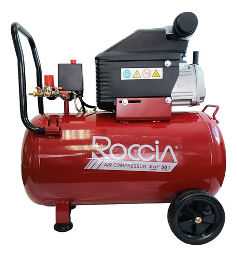 Compresor De Aire 50 Litros 3hp Roccia